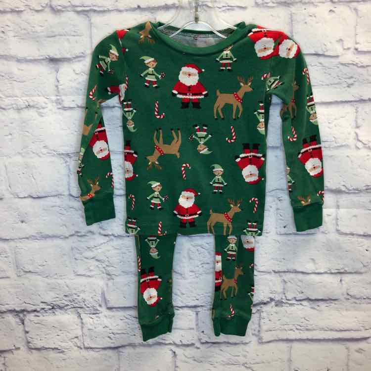 Just One You Green Size 2T Boys Pajamas