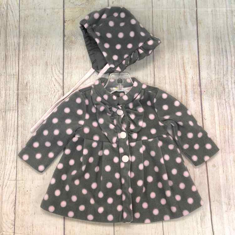 Savannah Gray Size 0-3 Months Girls Coat/Jacket