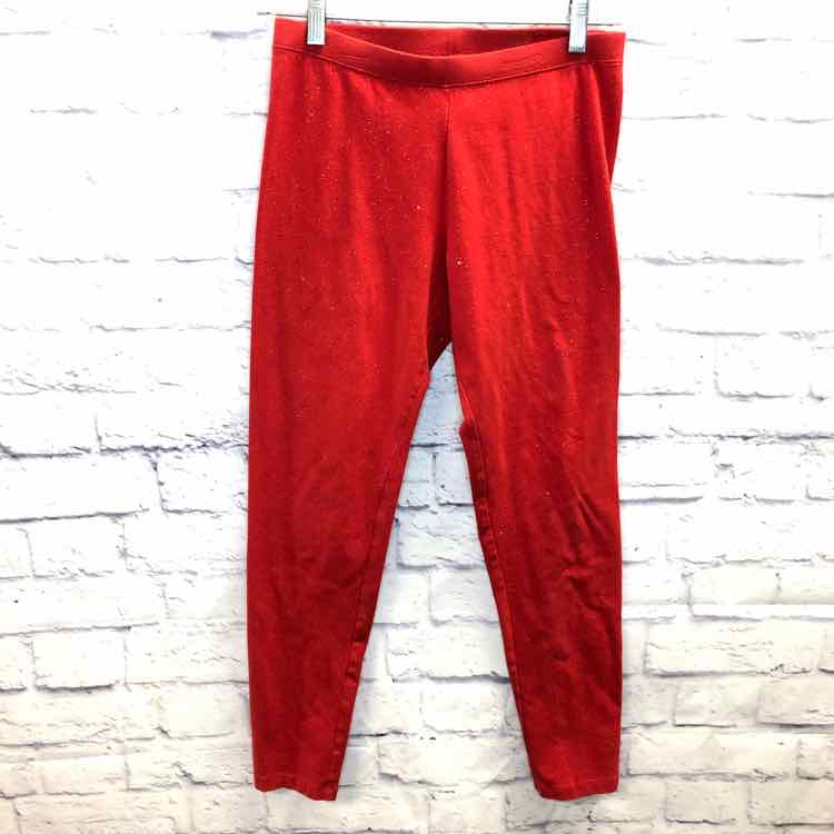 Cat & Jack Red Size 18 Girls Leggings