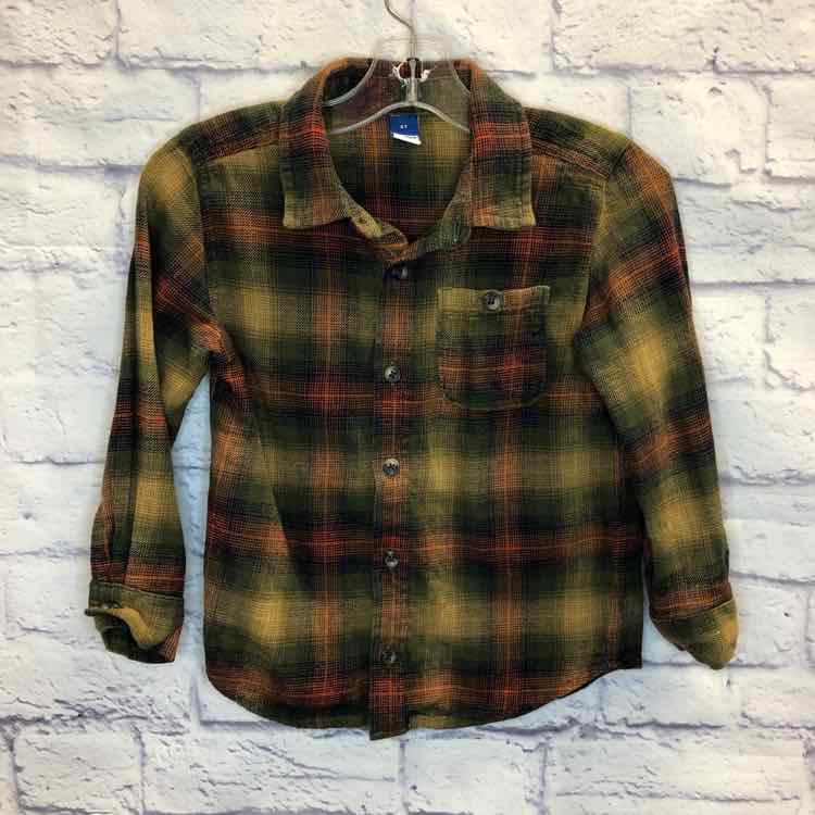 Old Navy Plaid Size 5 Boy Polo or Button Down