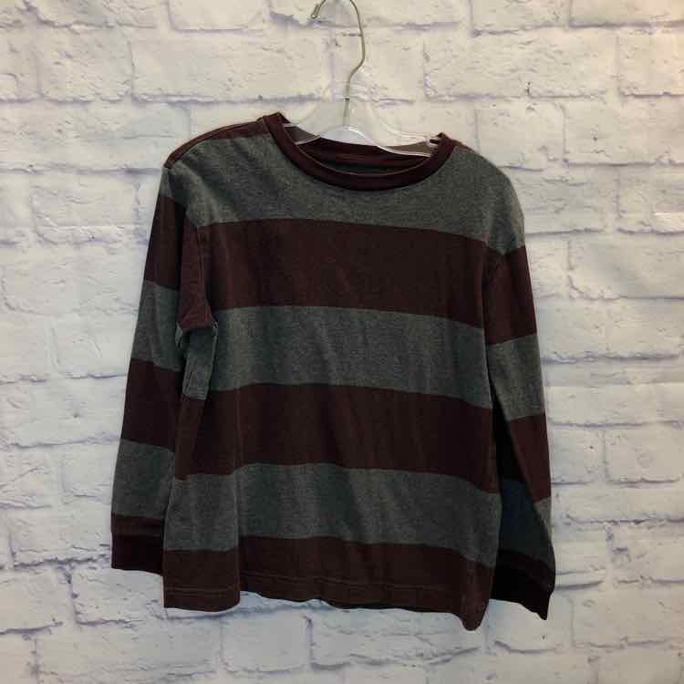 Old Navy Stripe Size 8 Boys Long Sleeve Shirt