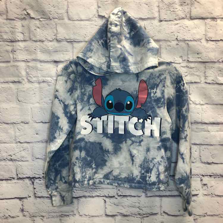 Stitch Blue Size 10 Girls Sweatshirt/Hoodie