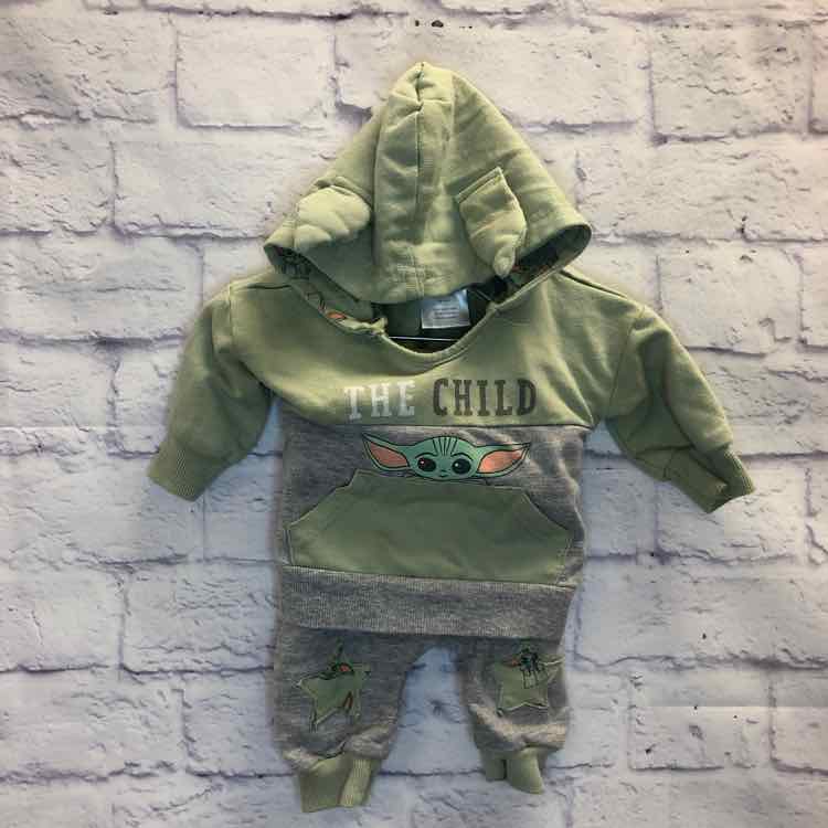 Star Wars Green Size 0-3 Months Boys 2 Piece Outfit