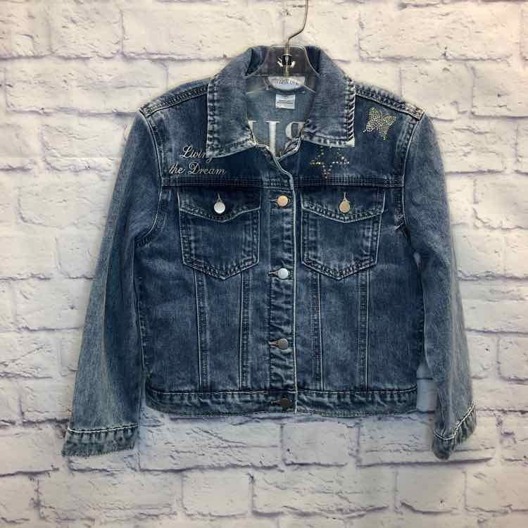 Tween Diva Size 7 Girls Jean Jacket