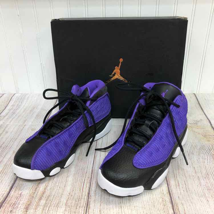 Air Jordan Purple Size 13.5 Girls Sneakers