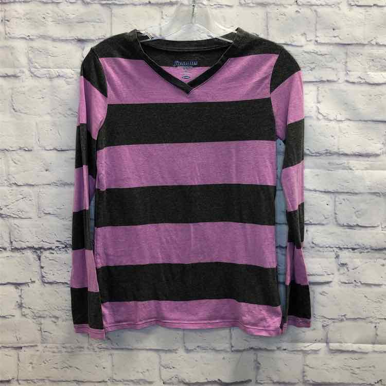 Old Navy Stripe Size 14 Girls Long Sleeve Shirt