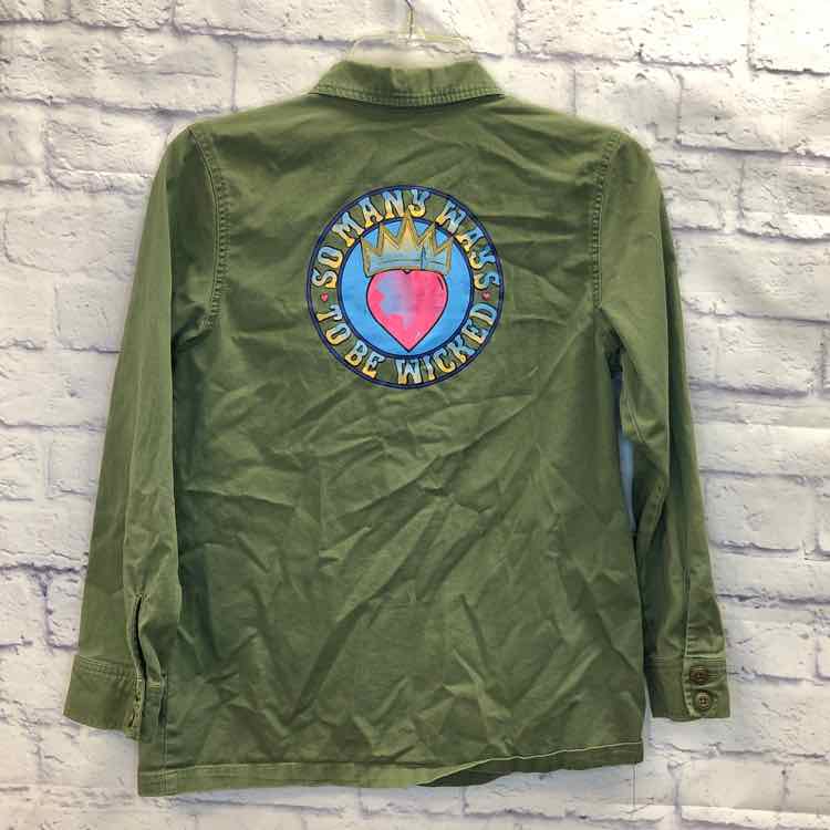 D-Signed Green Size 14 Girls Coat/Jacket