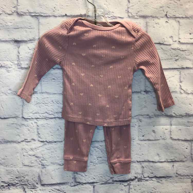 Cloud Island Pink Size 6-9 Months Girls 2 Piece Outfit