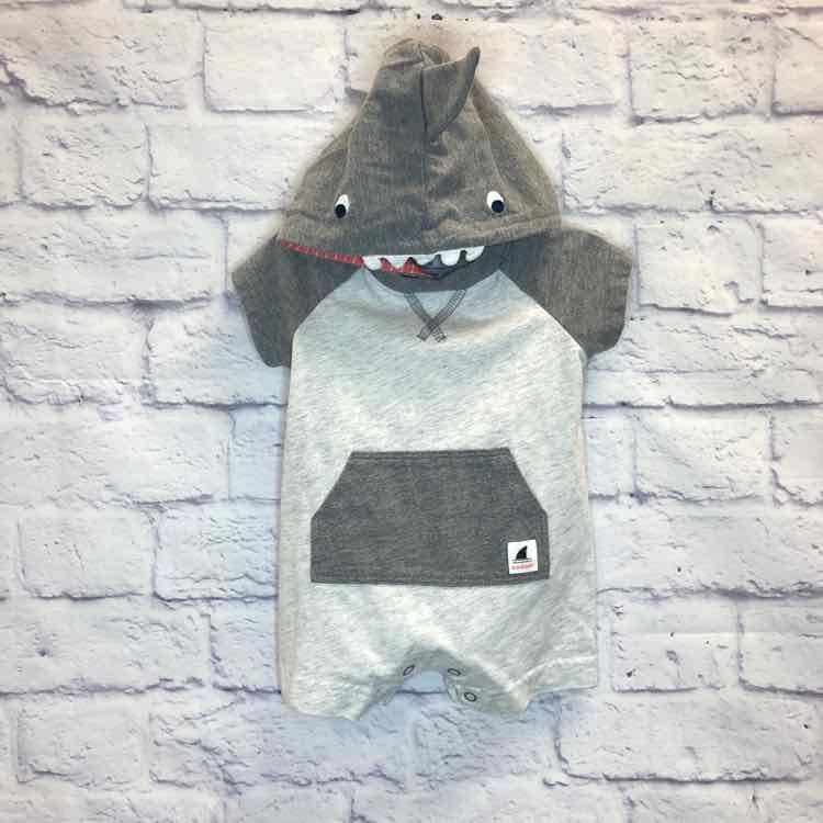 Carters Gray Size 3 Months Boys Romper
