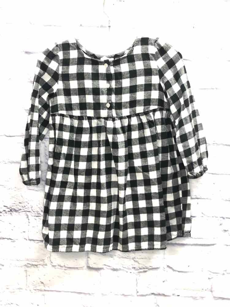 Jumping Beans Black & White Size 4T Girls Dress