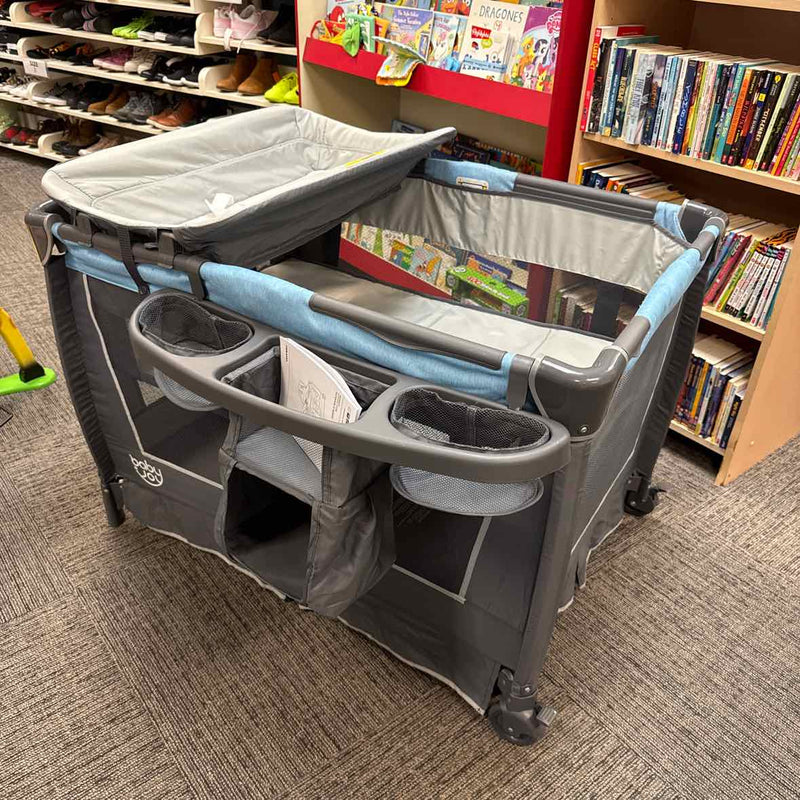 Baby Joy Gray Pack and Play