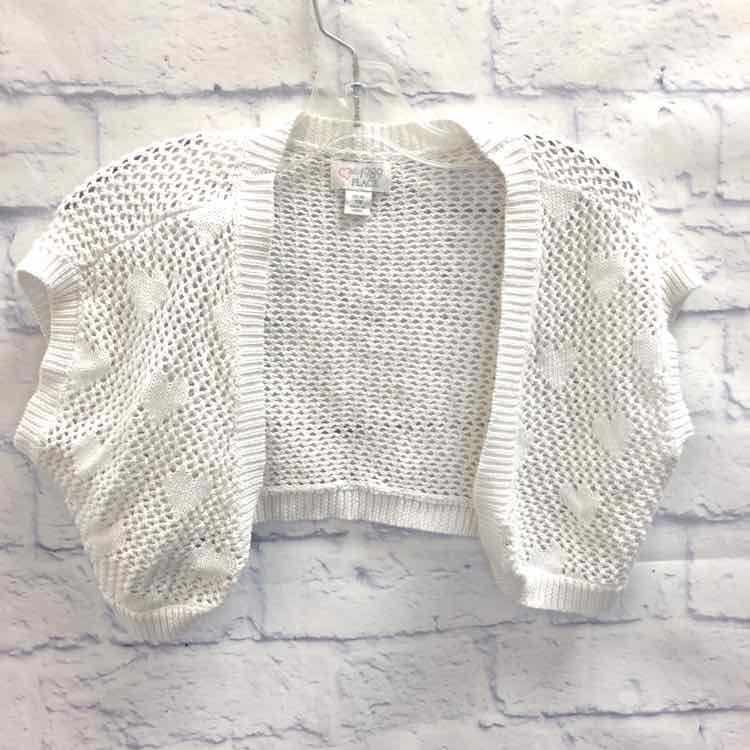 Childrens Place White Size 7 Girls Sweater