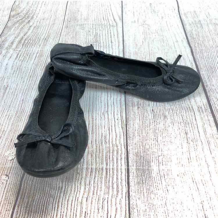 Wonder Nation Black Size 1 Girls Casual Shoes