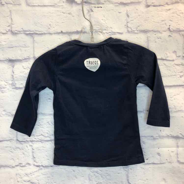 Troegs Navy Size 12 Months Boys Long Sleeve Shirt