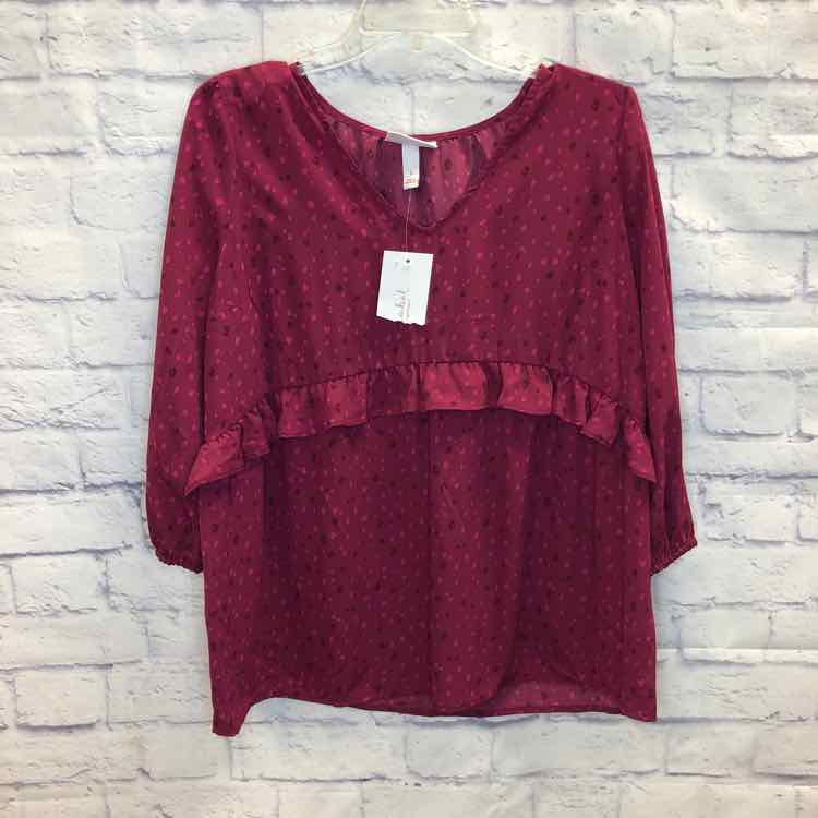 Isabel Maternity Pink Size S Maternity 3/4 Slv Top
