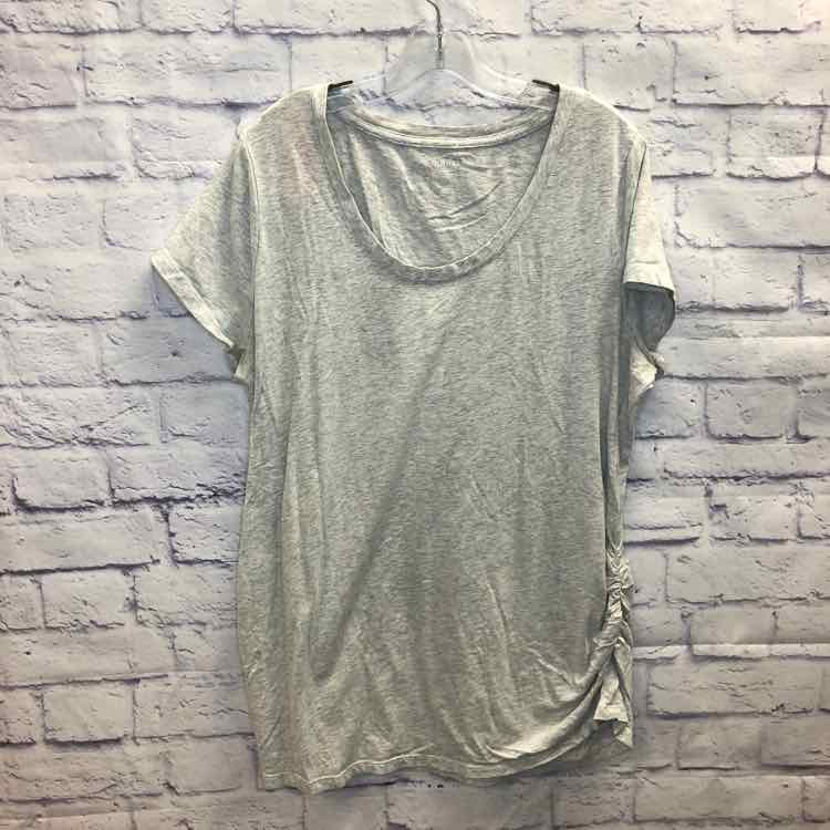 Old Navy Gray Size XL Maternity Short Slv Top