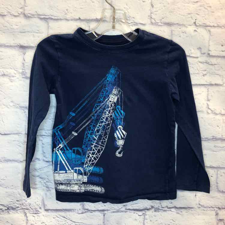 Carters Navy Size 5 Boys Long Sleeve Shirt