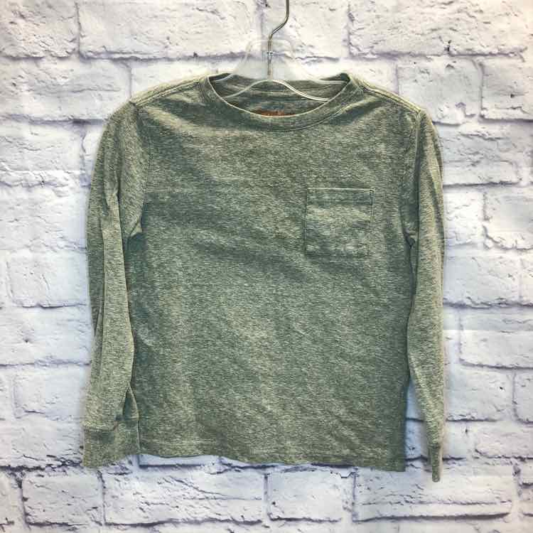 Cat & Jack Green Size 4T Boys Long Sleeve Shirt