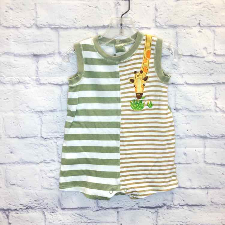 Buster Brown Green Size 24 Months Boys Romper