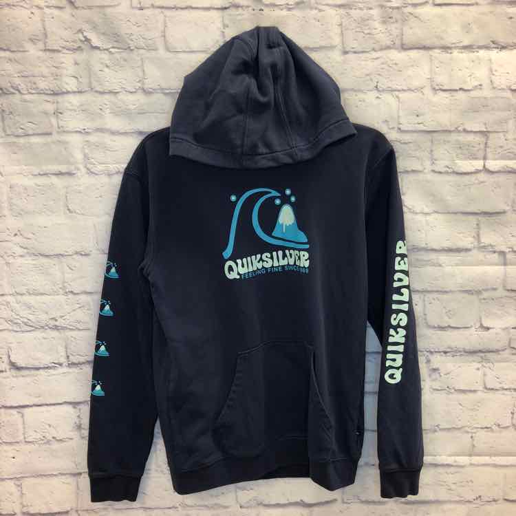 Quiksilver Navy Size 16 Boys Sweatshirts/Hoodie