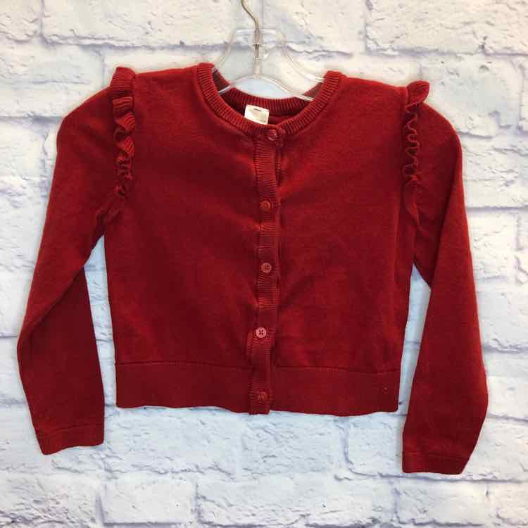 Carters Red Size 4T Girls Sweater