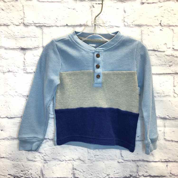 Gymboree Blue Size 2T Boys Long Sleeve Shirt