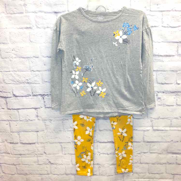 Carters Floral Size 14 Girls 2 Piece Outfit