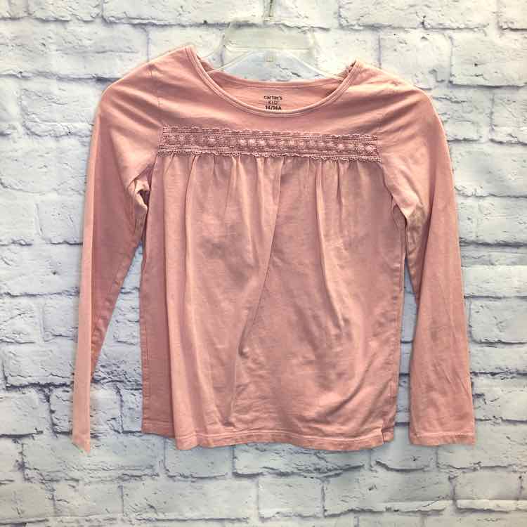 Carters Pink Size 14 Girls Long Sleeve Shirt