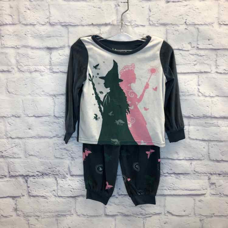 Wicked Gray Size 3T Girls Pajamas