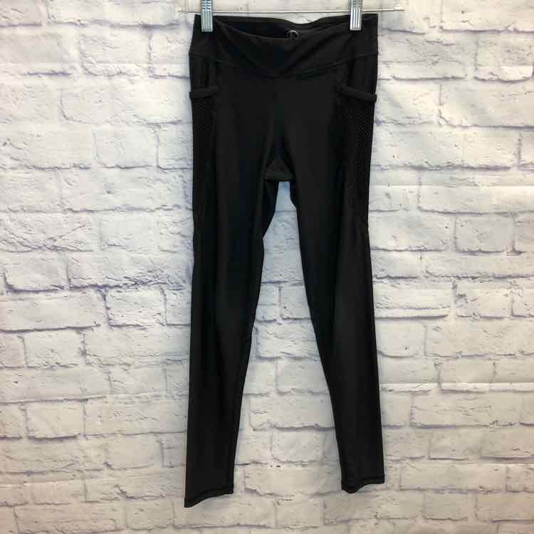 90 Degrees by Reflex Black Size 12 Girls Leggings