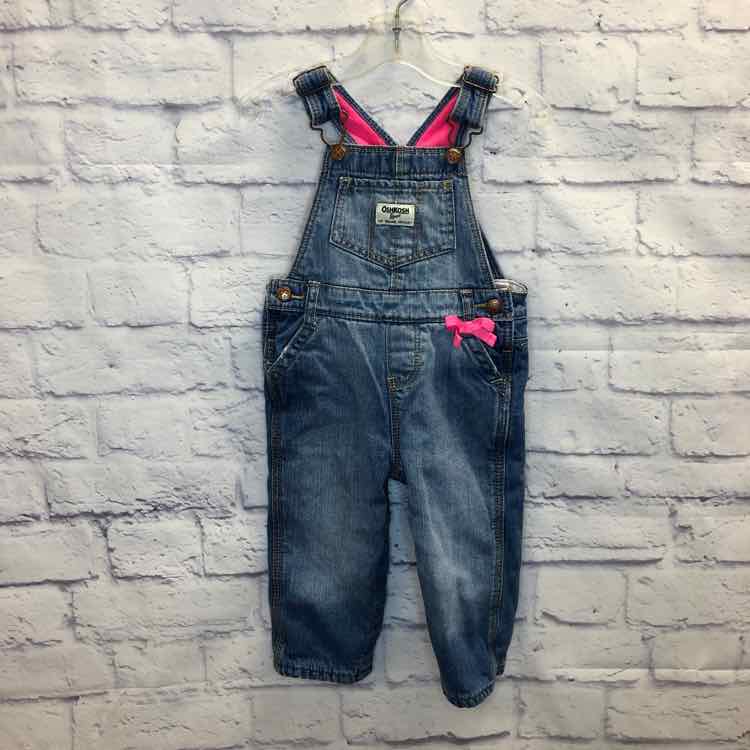 Oshkosh Denim Size 18 Months Girls Overalls