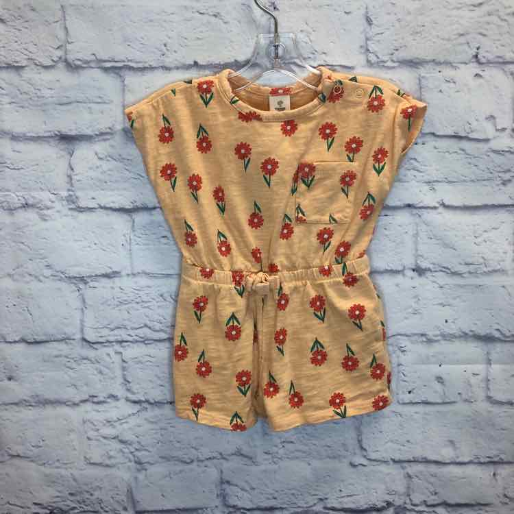 Tucker + Tate Orange Size 3 Months Girls Romper