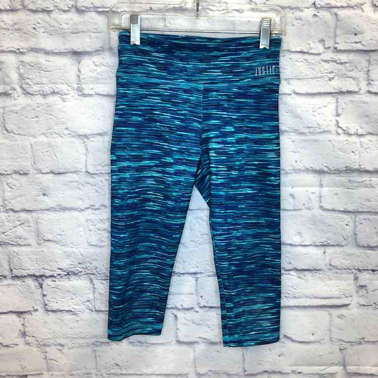 Justice Blue Size 8 Girls Leggings