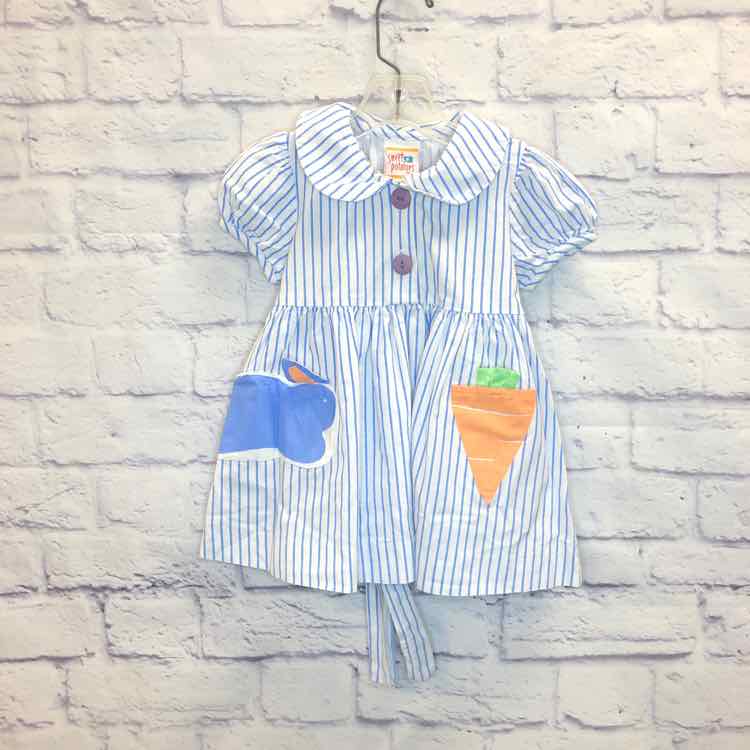 Sweet Potatoes Blue Size 2T Girls Dress