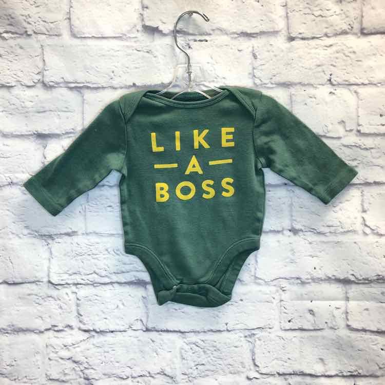 Old Navy Green Size 0-3 Months Boys Bodysuit