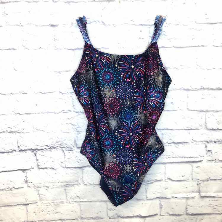 Cat & Jack Navy Size 14 Girls Swimsuit