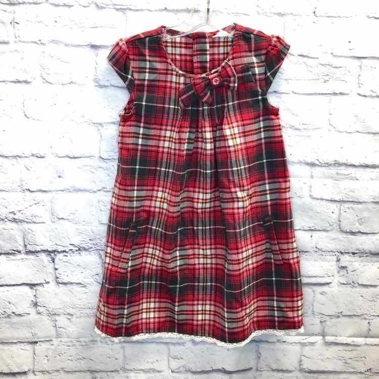 H&M Plaid Size 6 Girls Dress