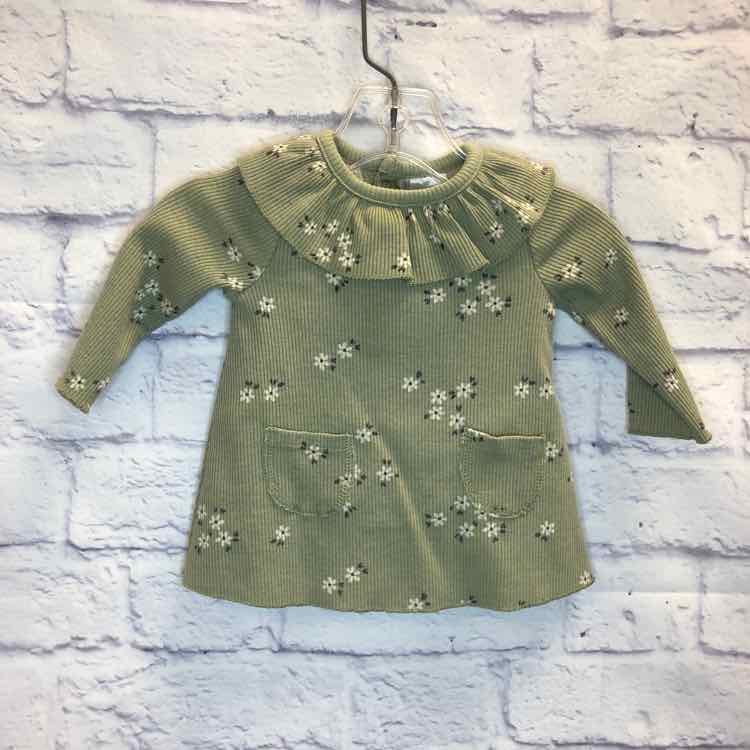 Modern Moments Green Size 0-3 Months Girls Dress