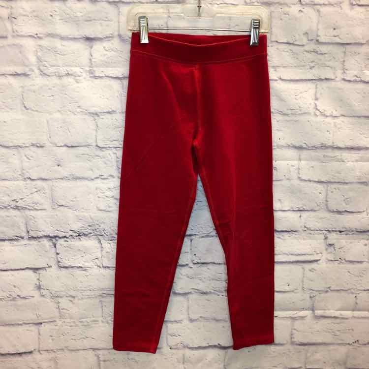 Primary Red Size 8 Girls Leggings