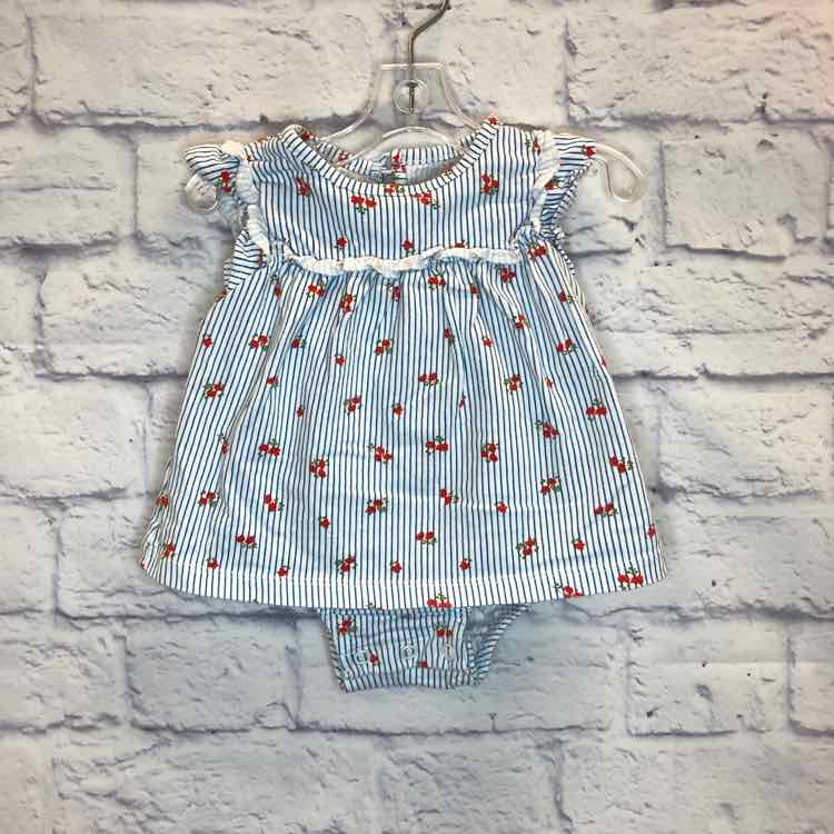 Carters Blue Size 6 Months Girls Romper