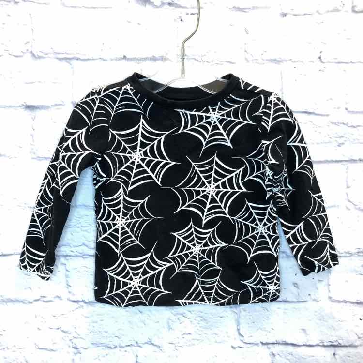 Old Navy Black & White Size 18-24 months Boys Long Sleeve Shirt