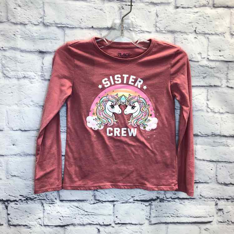 Childrens Place Pink Size 5 Girls Long Sleeve Shirt