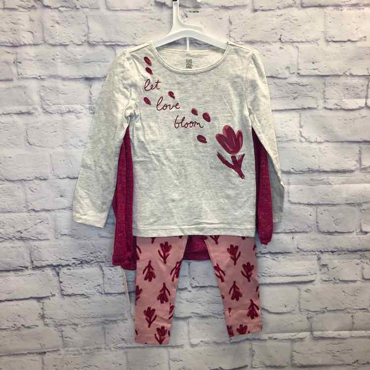 Just One You Pink Size 4T Girls 3 Piece Outfit