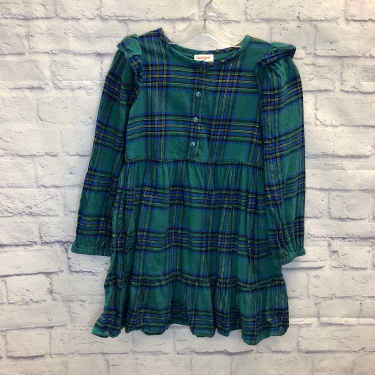 Cat & Jack Green Size 8 Girls Dress