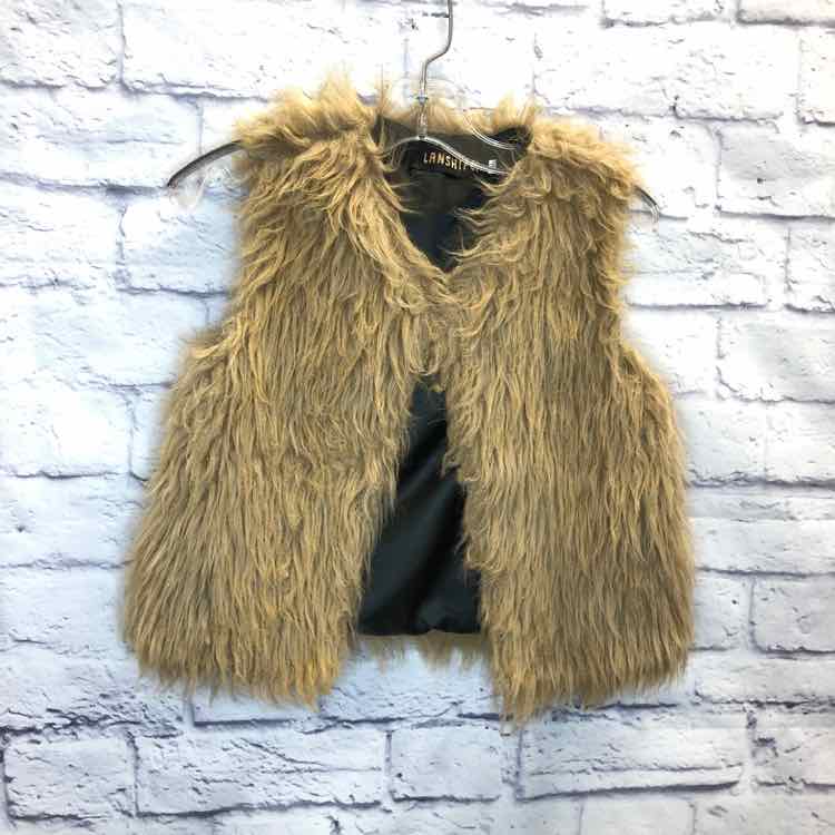 Lanshifei Brown Size 6 Girls Vest