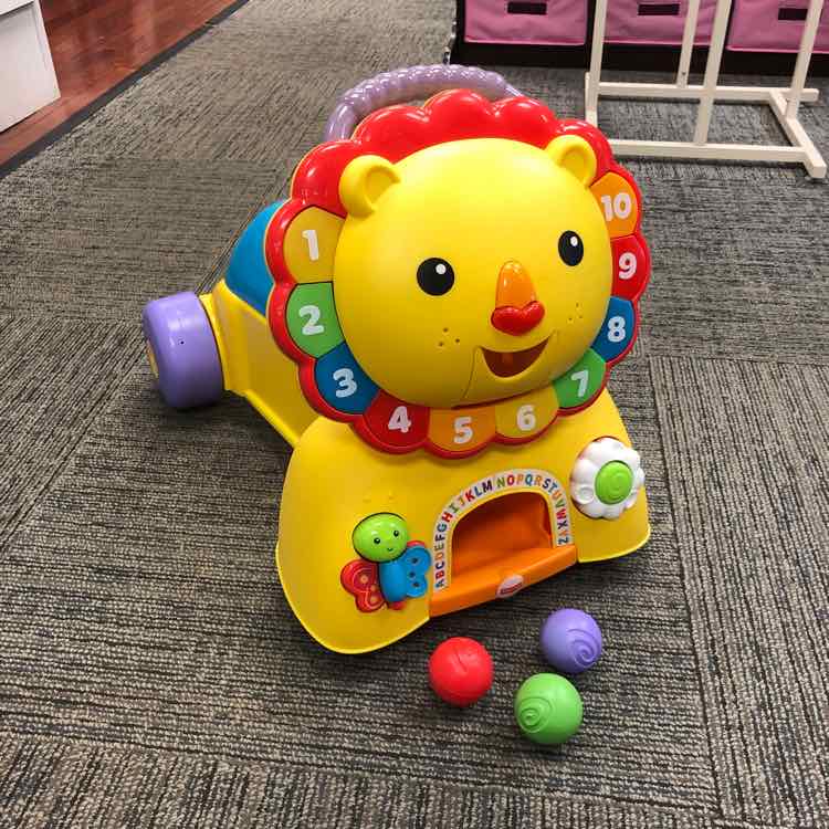 Fisher Price 3-in-1 Sit Stride & Ride Interactive Lion