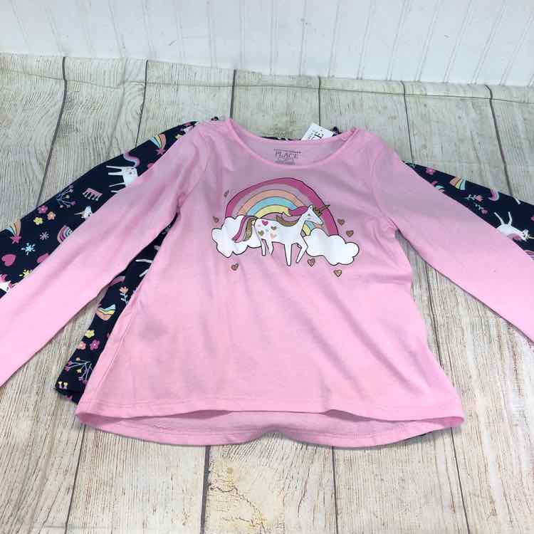 Childrens Place Pink Size 4T Girls Long Sleeve Shirt