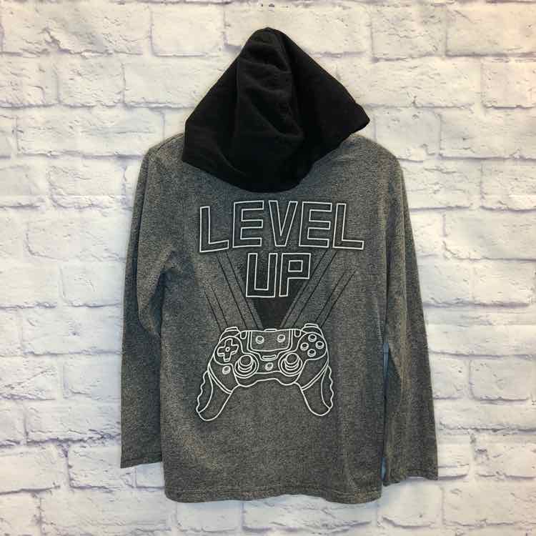 Childrens Place Gray Size 7 Boys Long Sleeve Shirt