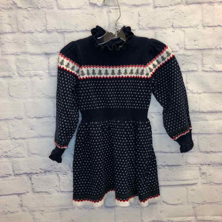 Janie & Jack Navy Size 5 Girls Dress