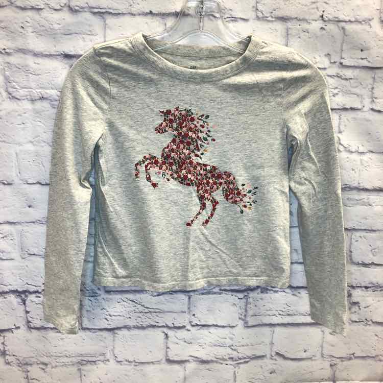 Gap Gray Size 10 Girls Long Sleeve Shirt